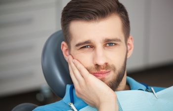 Man with Dental Pain